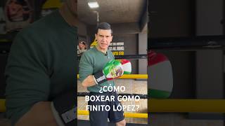 CÓMO BOXEAR COMO FINITO LÓPEZ 🔥 #boxeo #box #boxing 🥊 #madhousegym #themadway #sparring #mexico