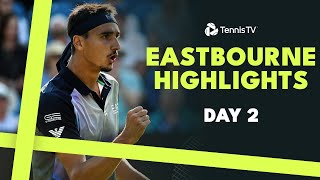 Norrie बनाम Ruusuvuori; Navone और Sonego शामिल | Eastbourne 2024 हाइलाइट्स दिन 2 screenshot 5