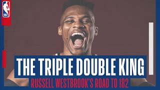 😤 THE TRIPLE DOUBLE KING 👑  | Russell Westbrook's incredible journey to the triple double record