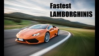 Top 10 Fastest Lamborghinis