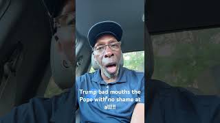 Trump J D Vance bad mouth the Pope #trumpnews #trump #popeleoxiv #jdvance