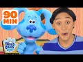 Josh & Blue's BEST Moments From Season 1 Episodes 💙 | 90 Minute Compilation | Blue's Clues & You!