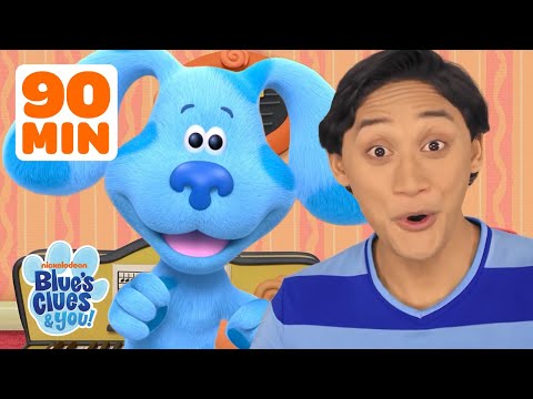 Josh & Blue's BEST Moments From Season 1 Episodes 💙 | 90 Minute Compilation | Blue's Clues & You!