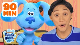 Josh \u0026 Blue's BEST Moments From Season 1 Episodes 💙 | 90 Minute Compilation | Blue's Clues \u0026 You!
