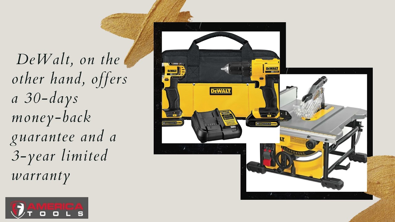 Is rigid or DeWalt better? America tools YouTube