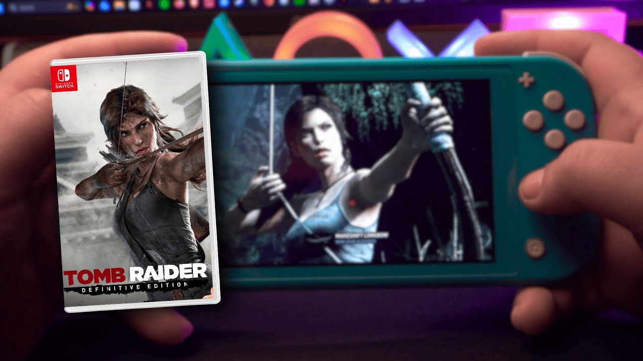 Игровой процесс Tomb Raider Definitive Edition для Nintendo Switch 🎮 // Без комментариев