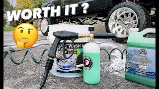 REVIEWING AMAZONS CHEAPEST FOAM CANNON  | SURPRISED