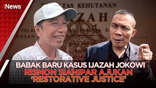 🔴BREAKING NEWS Rismon Sianipar Files for Restorative Justice in Jokowi's Diploma Case (March 30)