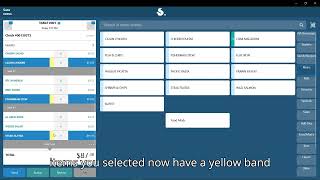 Squirrel Cloud POS: Placing Menu Entries on Hold
