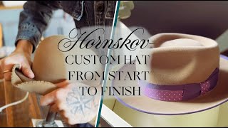Custom HORNSKOV hat from start to finish!