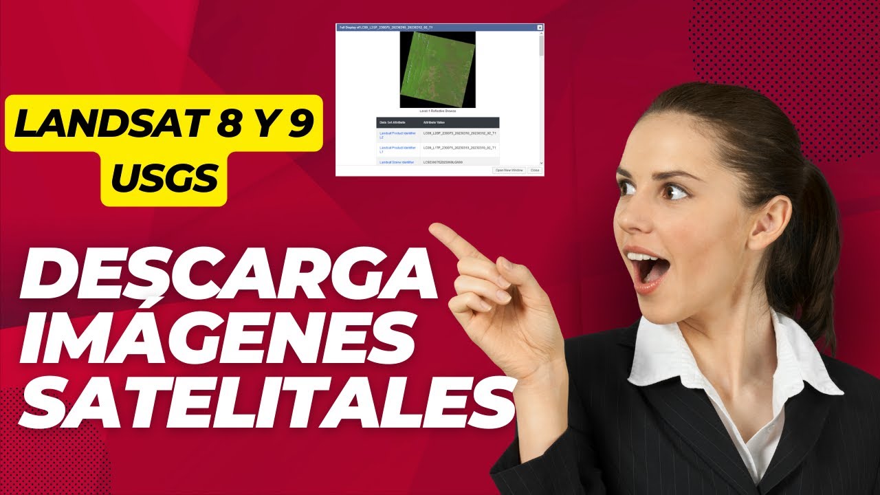 Descargar Imágenes Satelitales Landsat 8 y 9 Usgs 🌎 2023