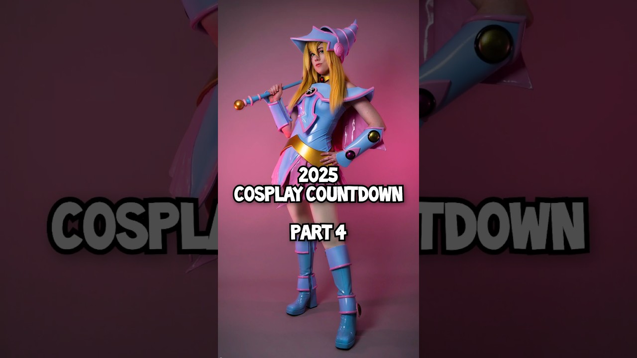 Cosplay Countdown Part 4- Dark Magician Girl from Yu-Gi-Oh #cosplay #anime #yugioh