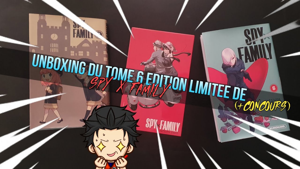 UNBOXING DU TOME 6 DE SPY X FAMILY EN ÉDITION LIMITÉE - YouTube