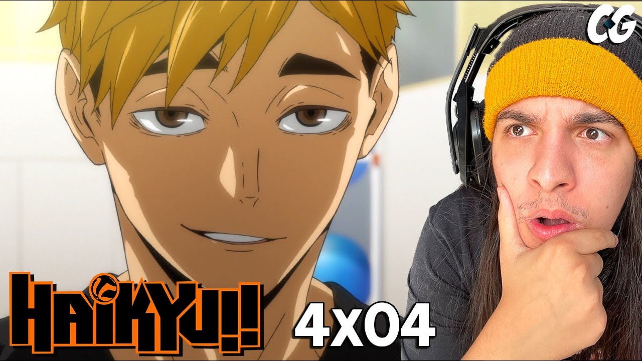 COMEÇOU O NACIONAL - Haikyuu Temporada 4 Episódio 9 React 