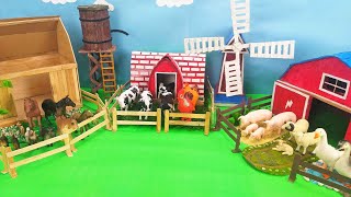Farm Animals For Babies Learn Names And Sounds With Amazing Diorama
