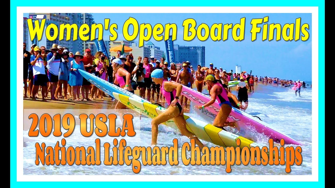 2019 USLA National Lifeguard Championships / Women's Open Board Finals