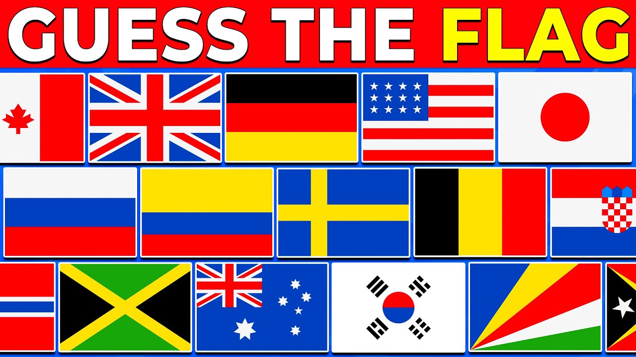 Can You Guess These 50 Flags of the World? 🤔🌎 Level: Impossible 🔥 Guess The Country Flag | Quizzy
