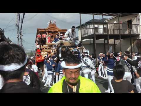 2016 撮って出し 信達四区連合曳き 牧野08