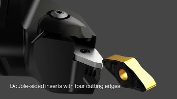 Multiple Tool Holder Sizes Available, Carbide Screw-Clamping External Turning Tools.
