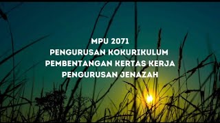 Pembentangan Kertas Kerja Projek
