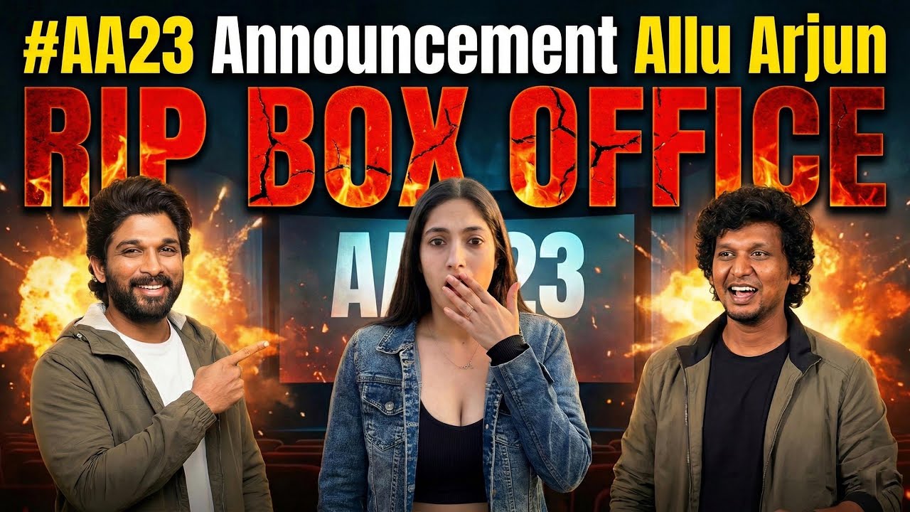 AA 23 Annoncement Video Reaction |Allu Arjun | Lokesh Kanagraj | Anirudh | Clumsytanya 