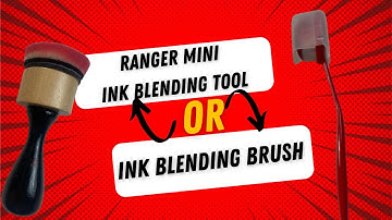 Mini Ink blending tool or Ink blending brush