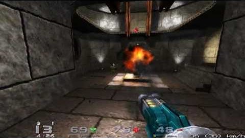 Nexuiz 2.5 Single Player Campaign Level 2 Gameplay Demo