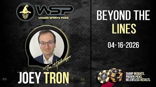Free PGA Tour, NASCAR Cup Series, &amp; MLB Picks 4/16/2026 | Beyond the Lines with Joey Tron
