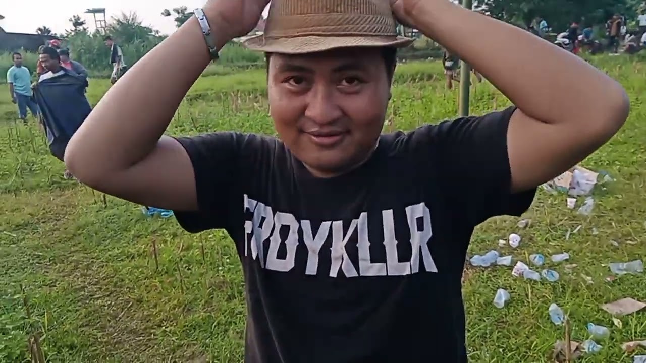 Para finalis di ajang bergengsi piala presiden di lap Brekay balap Bangkalan..