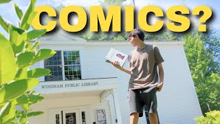 ONE Neat Trick for FREE Comics… (Library Vlog)