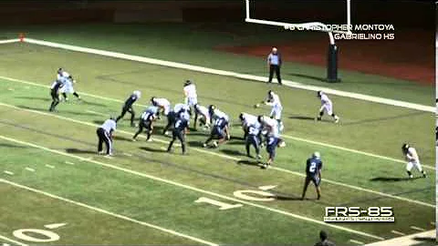 Gabrielino Eagles Christopher Montoya 2013 Highlig...