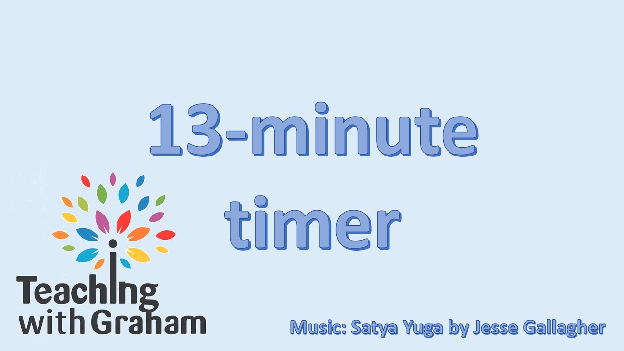 13 Minute Relaxing Timer