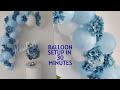 Simple Balloon Garland DIY / Balloon setup on the wall / Balloon Garland within 30 minutes