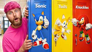 SECRET inside SONIC SCHOOL LOCKERS!?