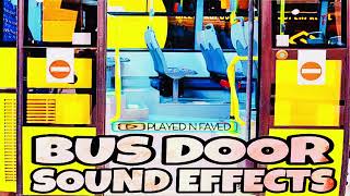 Bus Door Open & Close Sound Effects