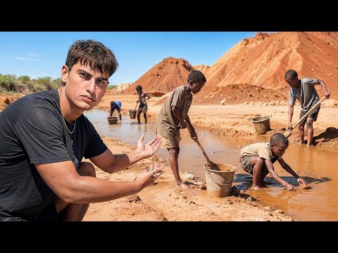 تسللت إلى منجم ألماس غير قانوني