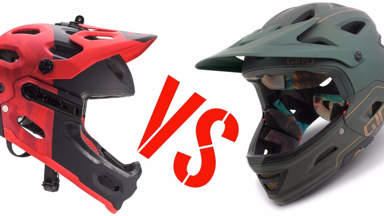 heal Metal line terrace Best enduro mtb helmet? Bell Super 3R vs Giro Switchblade - YouTube