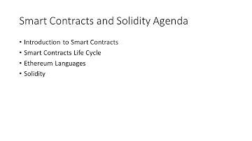Introduction to Solidity and Ethereum Virtual Machine