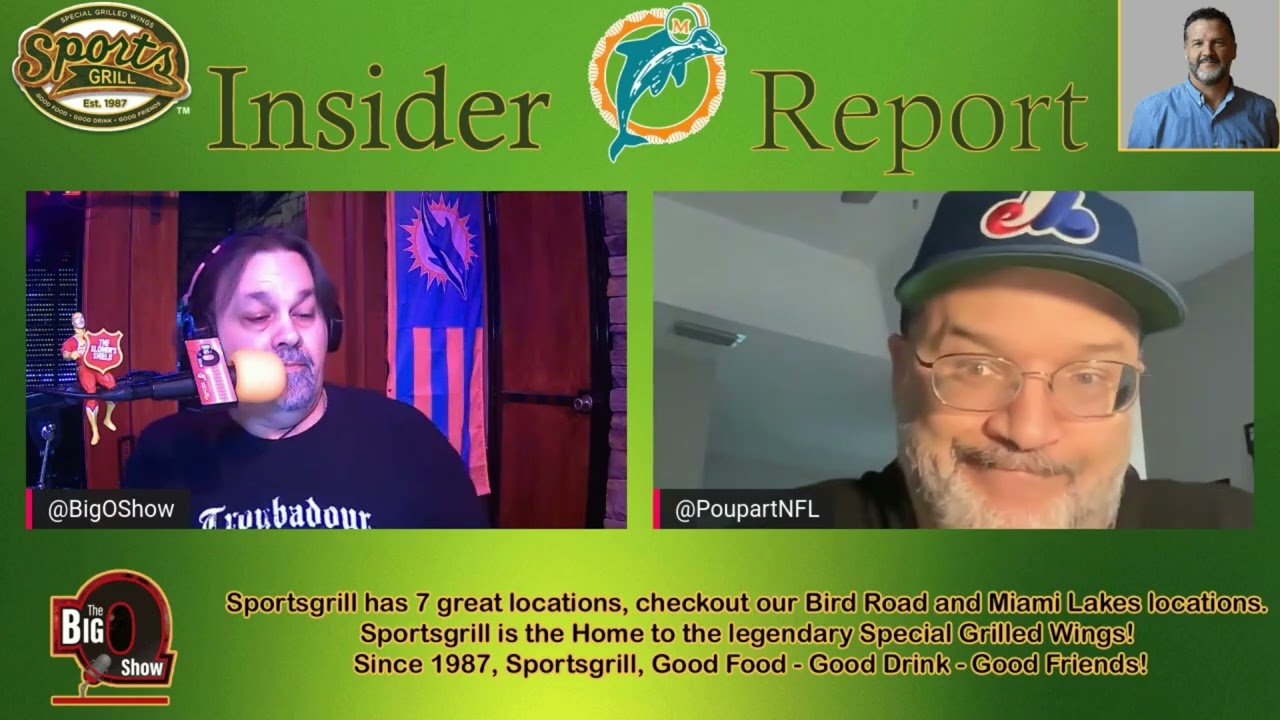The Sports Grill Miami Dolphins Insiders Report w/ Alain Poupart 04 30 2022