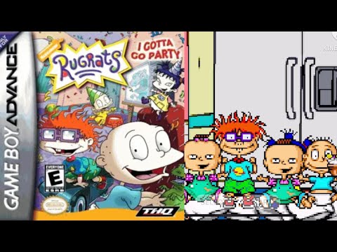 Rugrats: I Gotta Go Party (GBA) 100% - Longplay