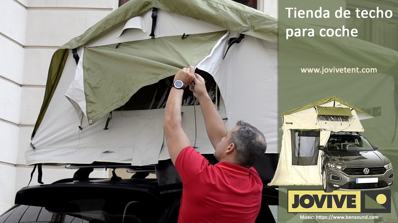 Tienda de techo para CUALQUIER coche JOVIVE TENT 🌄🚕 