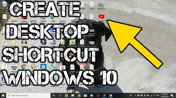 create google chrome website desktop shortcut windows 10