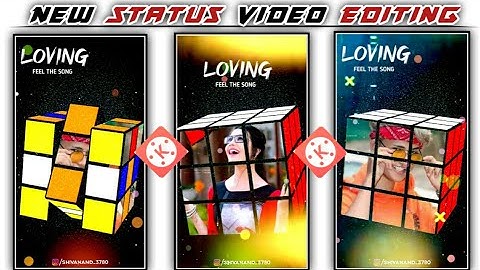 New cube trending whatsapp status video editing in Kinemaster 2020 | Kinemaster new editing 2020