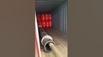 dredging pipes and pipe floats
