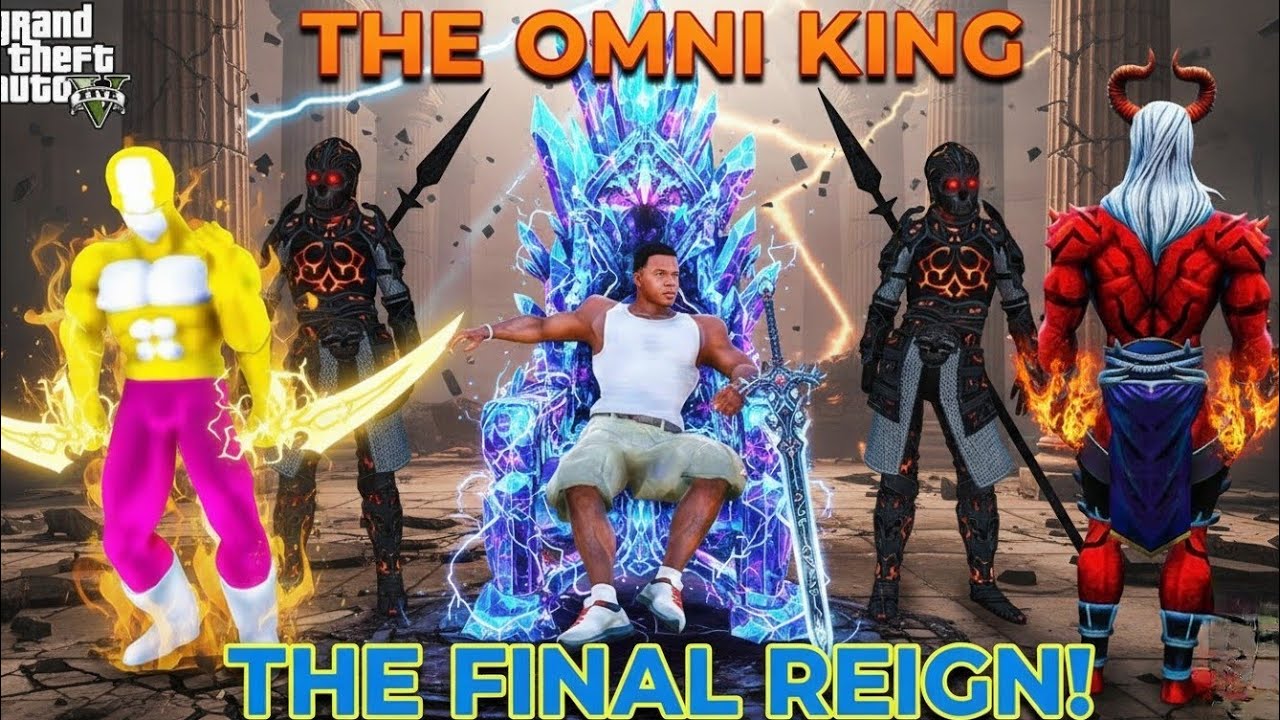 Franklin Become THE OMNI KING But HELL MAKER Is Ready To AVENGE in GTA 5 | BATTLE OF GODS #1 