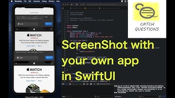 Hack screen capture to take photo of web info easily on your app | SwiftUI - Catch Questions Academy