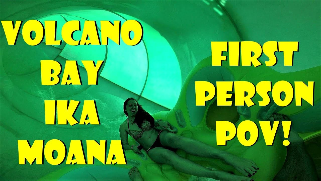 Volcano Bay Ika Moana Water Slide First Person POV In 4K Universal Orlando Resort!