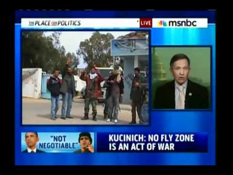 'No Fly Zone is an Act of War' - Dennis Kucinich (...