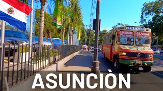 ASUNCIÒN Walking Tour Paraguay 🇵🇾|| 4K Videowalk in Paraguay