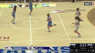 6A Girls Basketball: Layton vs Bingham High School UHSAA 2019 State Tournament Round 1